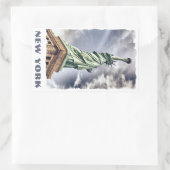 Statue de la Liberté autocollants de texte personn (Sac)