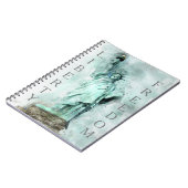 Statue de la Liberté Carnet à direction spirale (Côté gauche)