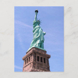 Statue de la Liberté - Carte postale Vue latérale