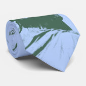 Statue de la Liberté Cravate NY City Souvenir Neck (Roulé)