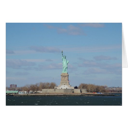 Statue de la Liberté Ellis Island (Devant horizontal)