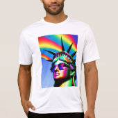 Statue de la Liberté Face T-shirt (Devant)