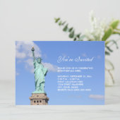 Statue de la Liberté Invitation (Debout devant)