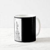 Statue de la liberté New York City Mug (Devant droit)