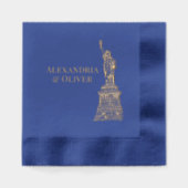 Statue de la Liberté NYC Nom de couple (Recto)