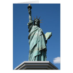 Statue de la Liberté, Odaiba, Tokyo, Japon Carte