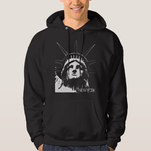 Statue de la Liberté Sweat - shirt à capuche Cool (Devant)