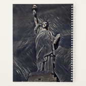 Statue de la peinture de liberté (Dos)