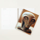 Statue de l'Alien antique (Devant avec enveloppe)