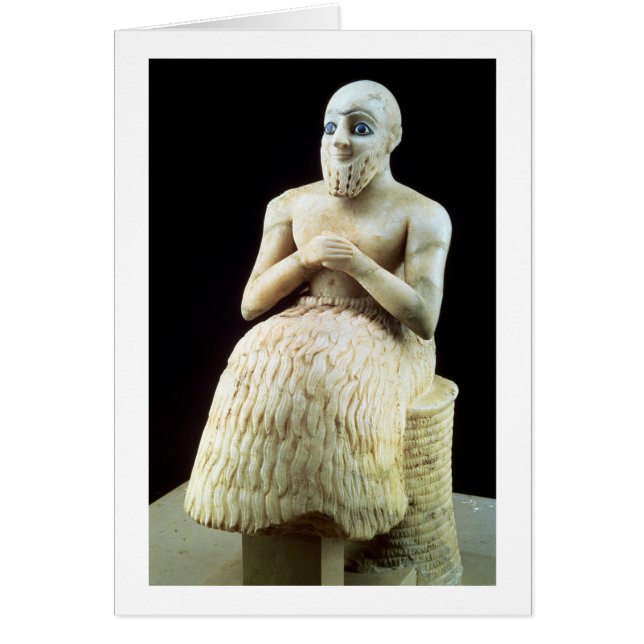 Statue de l'Ebih-Il officiel, du Temple de (Devant)