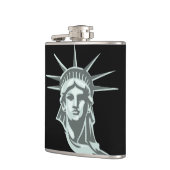 Statue de Liberty flacon de hanche (Gauche)