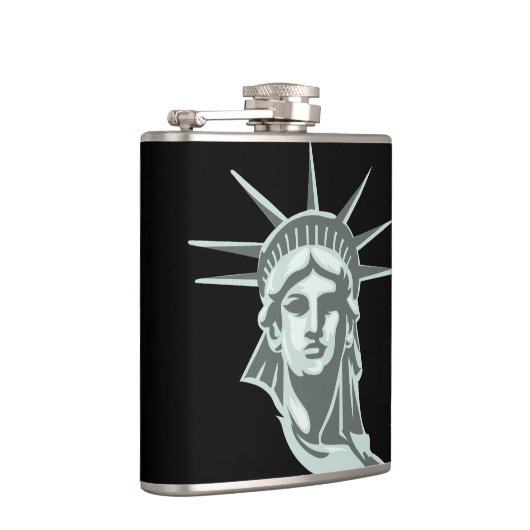 Statue de Liberty flacon de hanche (Droite)
