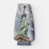 Statue de Liberty personnalisé glacière bouteille  (Devant)