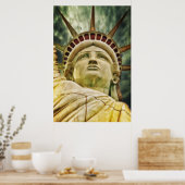 Statue de Liberty USA Colour Photo Poster mural (Cuisine)