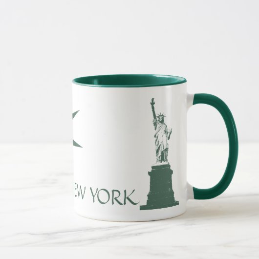Statue de New York de tasse de New York de tasse (Droite)
