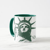 Statue de New York de tasse de New York de tasse (Devant gauche)