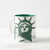 Statue de New York de tasse de New York de tasse (Devant gauche)