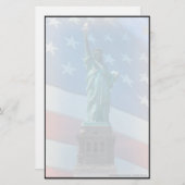 Statue de papeterie de coutume de liberté (Devant / Derrière)