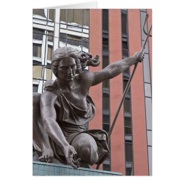 Statue de Portlandia, Portland, Oregon (Devant)