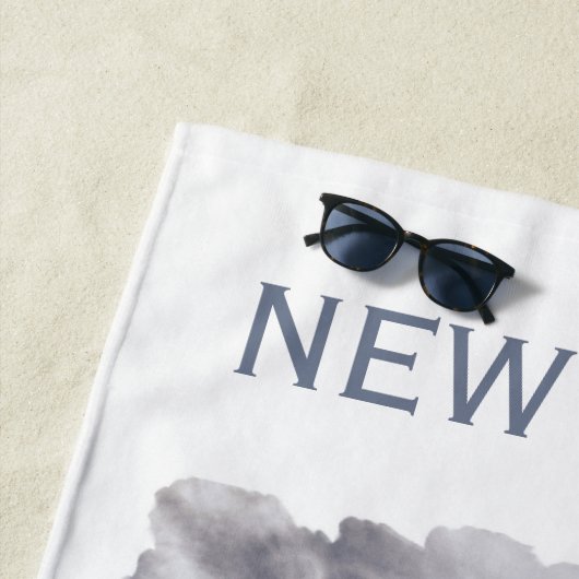 Statue de serviette de plage nommée faite sur (En situation)