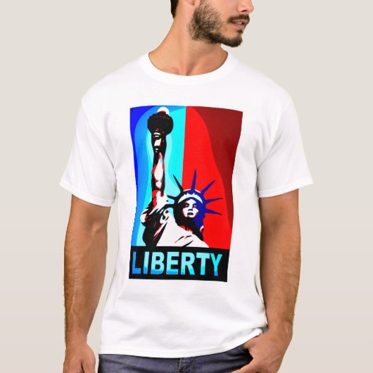 Statue de T-shirts de liberté (Devant)