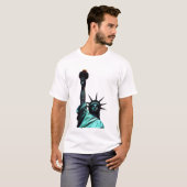 Statue de T-shirts de liberté (Devant entier)