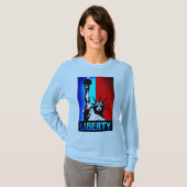 Statue de T-shirts de liberté (Devant entier)