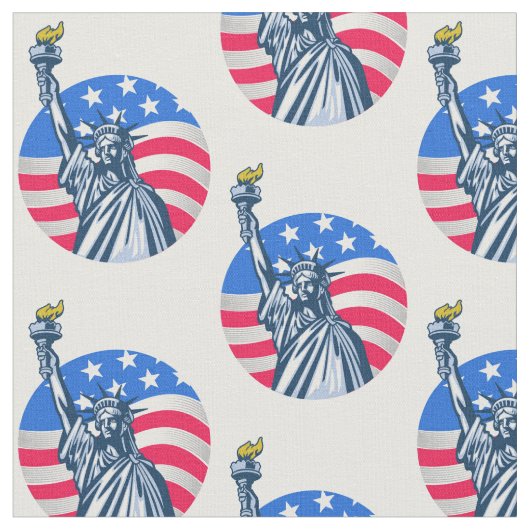 statue de tissu de liberté (Fermer)