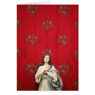 Statue de Vierge dans une église de Spaccanapoli,