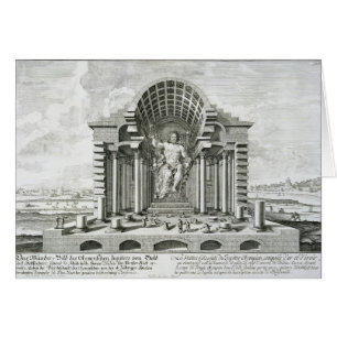 Statue de Zeus olympien, faite par Phidias en or a