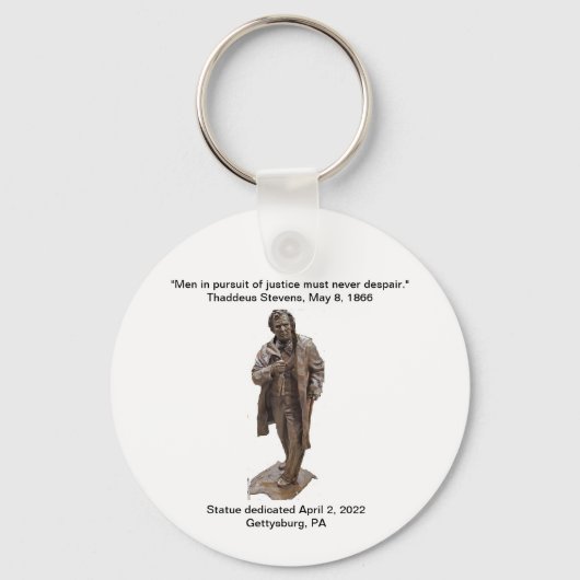 Statue dedication keychain (Voorkant)