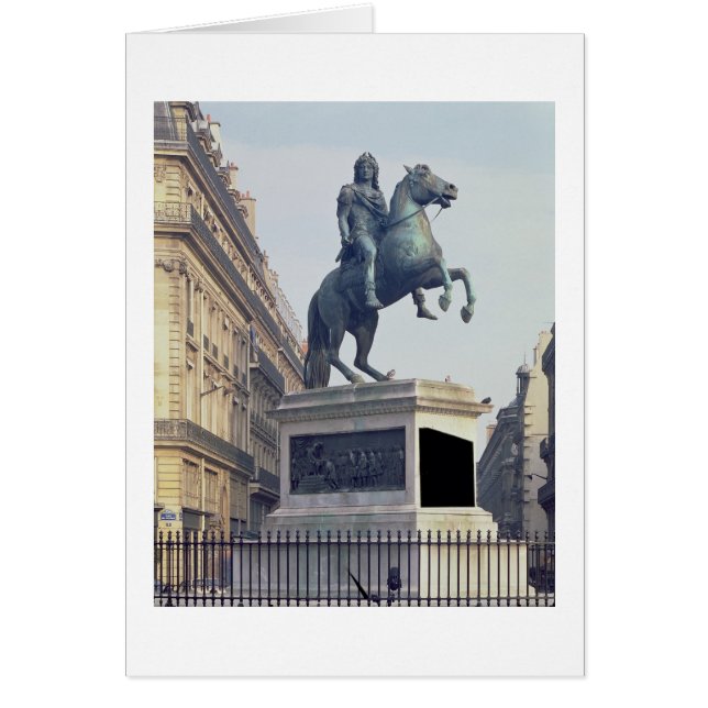 Statue d'Equestrian de King Louis XIV (1816-22) (Devant)