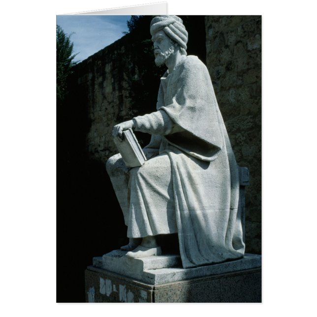 Statue des Averroes (Devant)