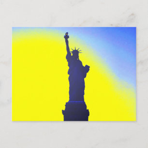 Statue des cartes postales Liberty