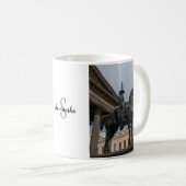 Statue du duc de Wellington, mug de Glasgow (Devant droit)