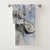 Statue grecque antique Athéna (En situation)