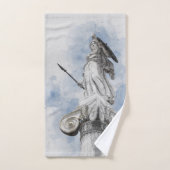 Statue grecque antique Athéna (Serviette à main)