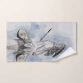 Statue grecque antique Athéna (Serviette à main)