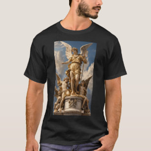 Statue grecque de dieu t-shirt