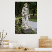 Statue in the Park Poster (Keuken)