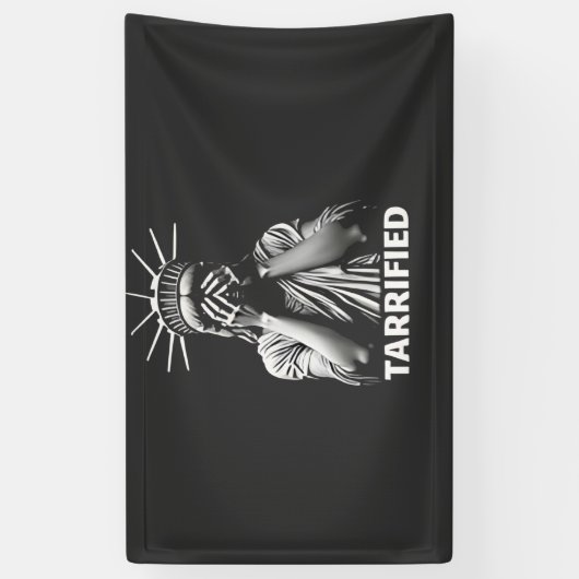 Statue Liberty New York America officieel aangekon Spandoek (Verticaal)