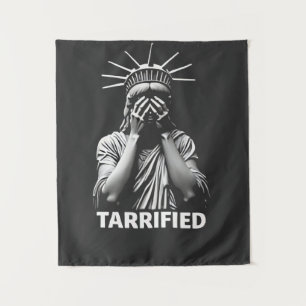 Statue Liberty New York America officieel aangekon Wandkleed