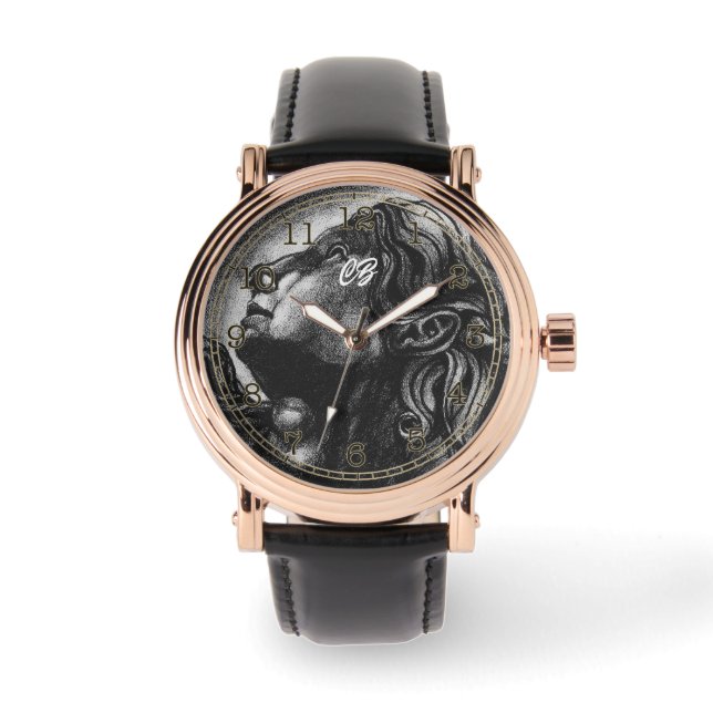 "Statue" Mannen Watch Horloge (Voorkant)