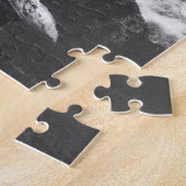 Statue Michel-Gabriel Paccard Mont Blanc Chamonix Legpuzzel (Zijkant)