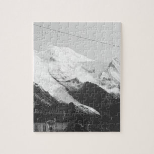 Statue Michel-Gabriel Paccard Mont Blanc Chamonix Legpuzzel