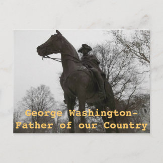 Statue of George Washington Morristown New Jersey Briefkaart