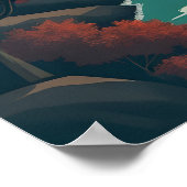 Statue of Liberty and CN Tower Landscape Poster (Hoek)