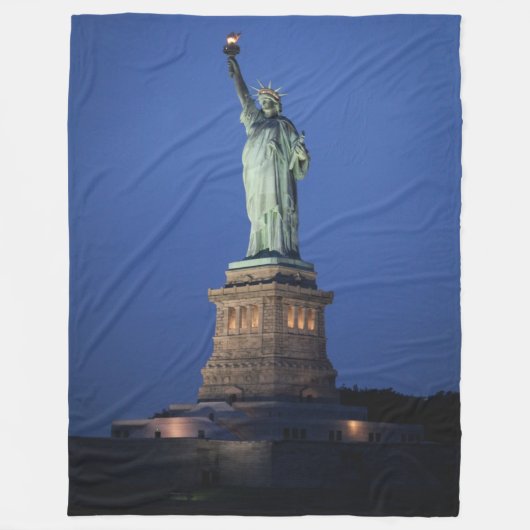 Statue Of Liberty Fleece Deken (Voorkant)