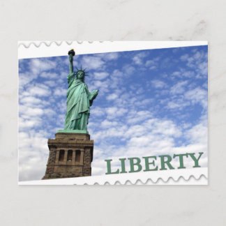 Statue of Liberty - New York / New Jersey Briefkaart