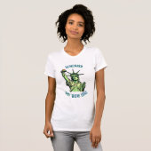 Statue of Liberty Remember Why We're Here  T-shirt (Voorkant volledig)